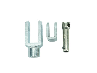 GoWesty clutch pedal fix kit with three repair pieces for restoring clutch pedal function in vehicles.