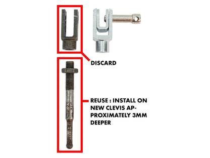 GoWesty clutch pedal fix kit for repairing or replacing clutch pedal components in vehicles.