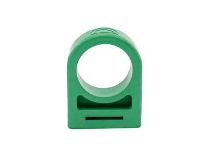Close-up of DuroGreen mounting grommet for idle air control valve, designed for late Vanagon by GoWesty.