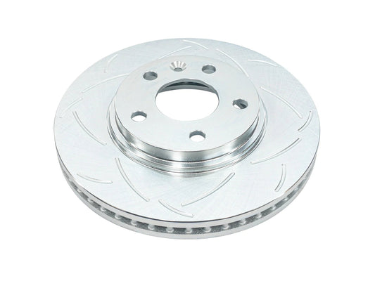 GoWesty Bigger Brake Rotor from the Bigger Brakes Kit, automotive brake part with vented design and detailed surface texture.