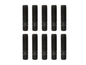 GoWesty threaded wheel stud set for 2WD Vanagon and Eurovan, showing metal studs with threading for wheel installation.