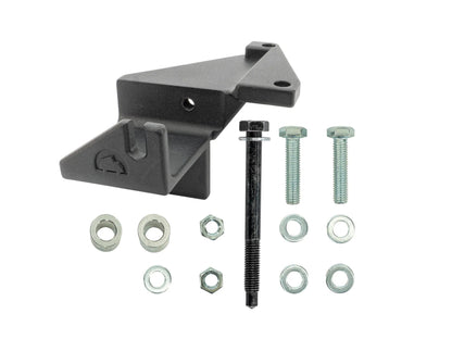 GoWesty upgraded alternator bracket kit with new bolt for 1983-91 Vanagon engine, ensuring secure and reliable alternator mounting.