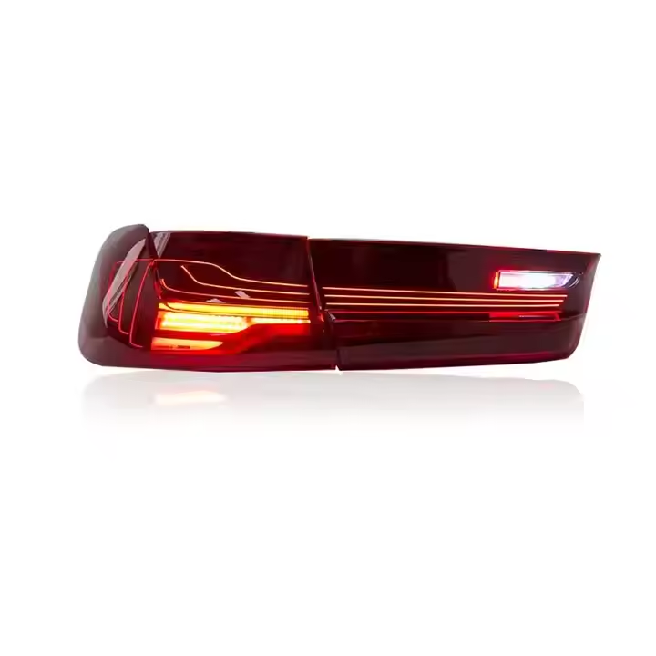 Vekto CSL style LED tail lights for BMW 3 Series G20 and M3 G80, featuring modern design and bright illumination.