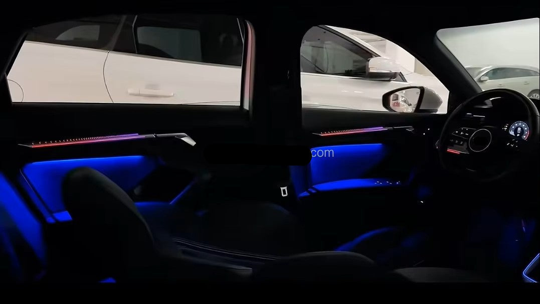 Decorative LED Lighted panels and strip kit fit Audi A3 2021-2025