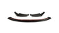 Dry carbon fiber CSL style front splitter for BMW G80 M3 and G82 M4, featuring a 3-piece design by K2 Industries.