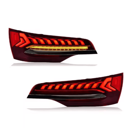LED Tail Lights for Audi Q7 2006-2015 with Dynamic Turn Signals - AudiGear.com - Taillights