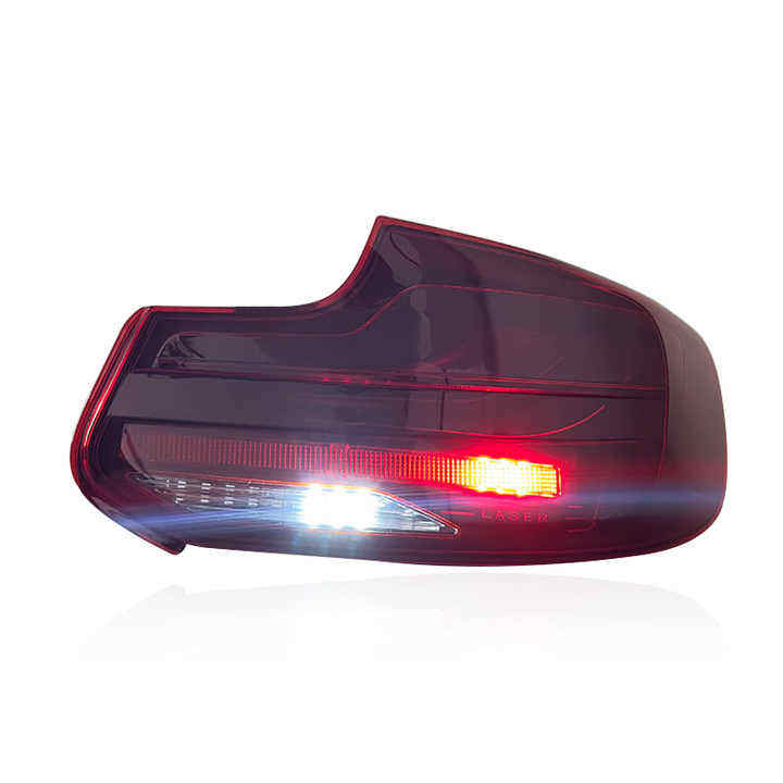 Vekto BMW 2 Series F22/F23 and M2 F87 CSL RGB laser-style LED tail lights, 2014-2022, with sleek red and clear lens design