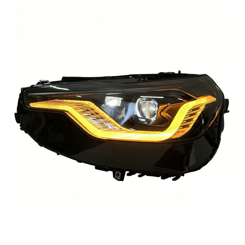 Vekto dual-color LED headlights with smoke and shadow effects for BMW M2 G42 and 2 Series 2022+ vehicle headlights