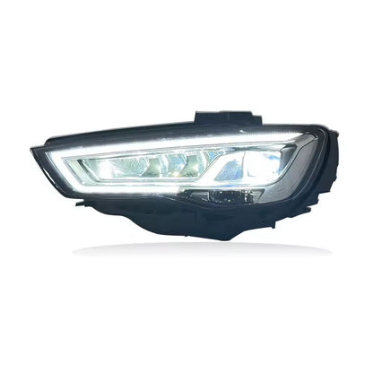 Full LED Headlights for Audi A3 / S3 2013–2016 Plug-and-Play Headlight Assembly
