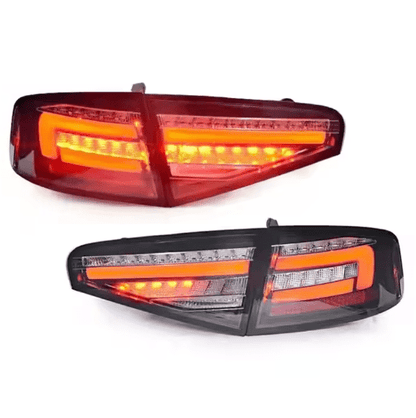 LED Tail Lights for Audi A4 2013-2016 with Dynamic Turn Signals - AudiGear.com - Taillights