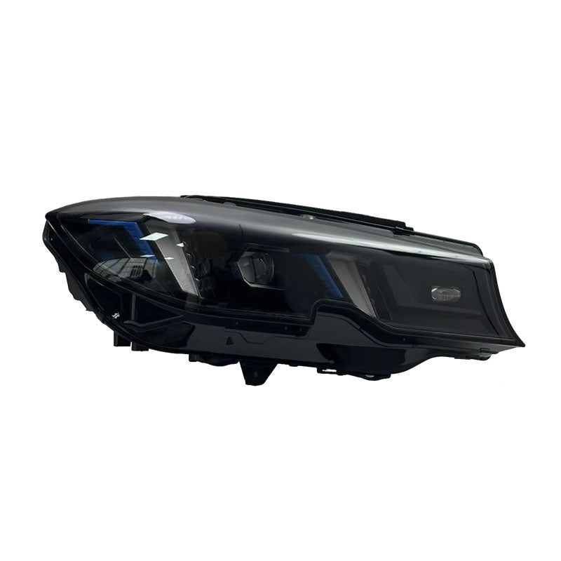 Vekto dual color snake eyes LED headlights assembly for BMW 3 Series G20 G28 2019–2022, showing the headlight design and LED features.