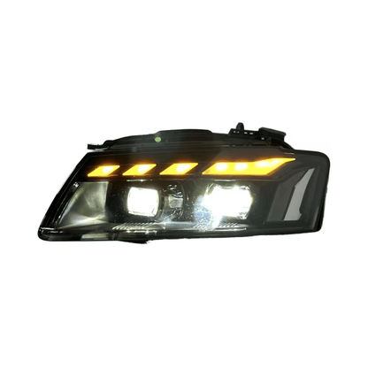 RS Style LED Headlights Assembly for Audi A5 (2008–2012) - AudiGear.com - Headlights