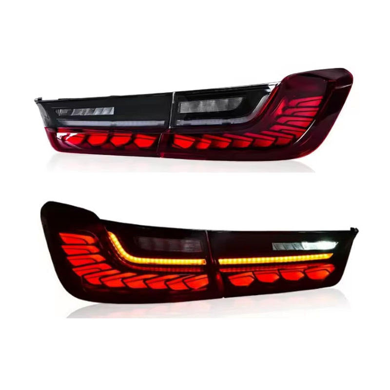 Vekto LED taillights for BMW 3 Series G20/G28 and M3 G80, 2018-2022, showing sleek tail light design on a BMW.