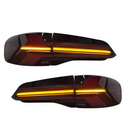 Vekto LED taillights for BMW X5 G05 2019-2023, showing sleek, modern tail light design with illuminated sections.