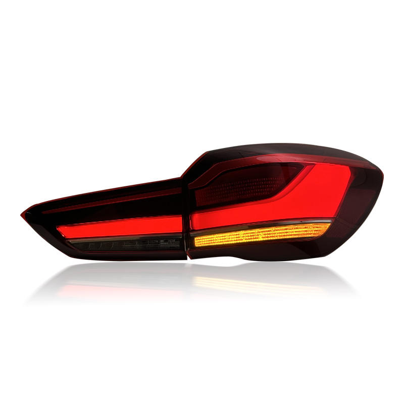 Vekto LED tail lights for BMW X1 F48/F49 2016-2019, showing sleek red and clear lenses with modern design.