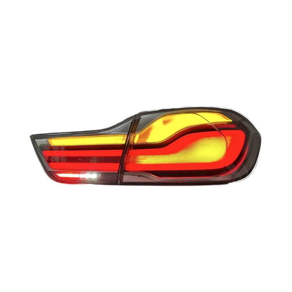 Vekto LED laser-style taillights for BMW 4 Series F32 M4 F82 2014-2018, featuring sleek red and clear lens design