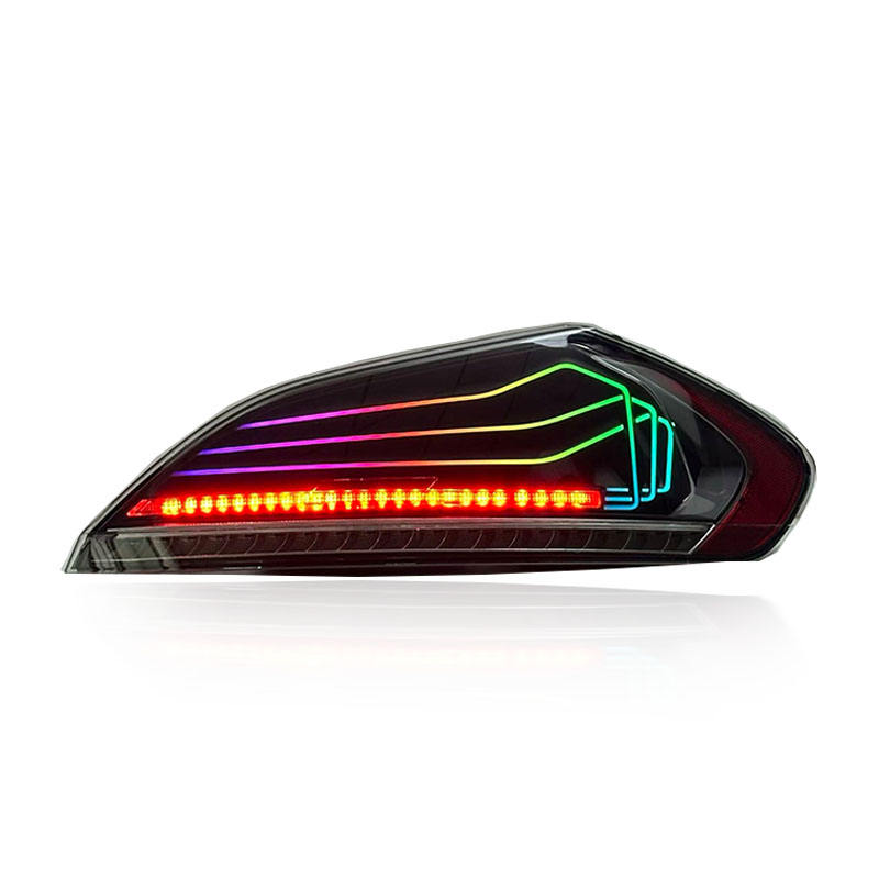 Vekto RGB CSL style LED tail lights for BMW Z4 E89 2008-2016, showing sleek taillight design with vibrant red and RGB lighting accents.
