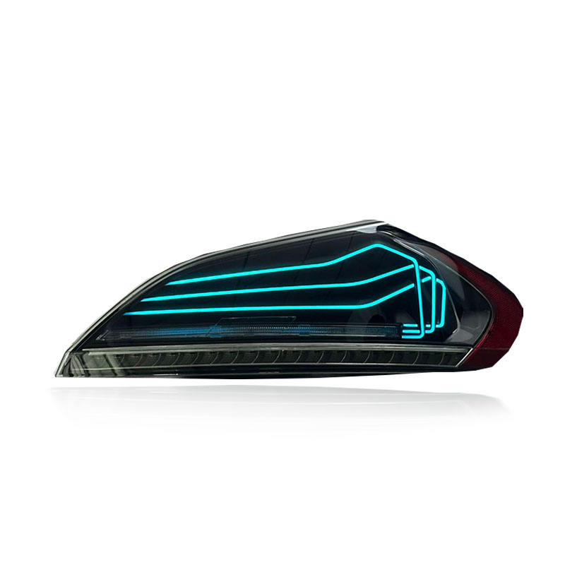 Vekto RGB CSL style LED tail lights for BMW Z4 E89 2008-2016, showcasing sleek red and clear lenses with illuminated LED design.