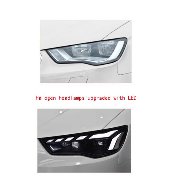 LED Headlight Upgrade for Audi A3 8V 2013-2016 Halogen Models - AudiGear.com -