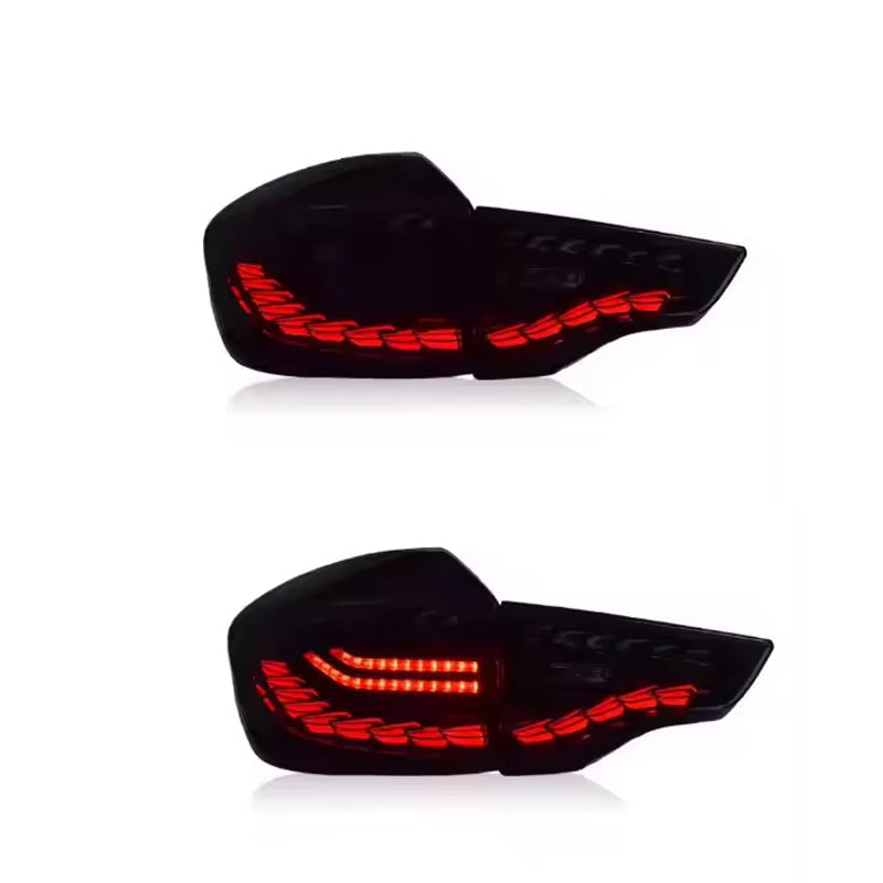 Vekto LED taillights for BMW X3 G01 G08 2019-2022, showing sleek red and clear tail light assembly with integrated turn signals.