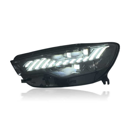 LED Headlights Assembly for Audi A6 / A6L C7 (2012–2018) | Dynamic Turn Signal Upgrade | LED Daytime Running Lights | Plug & Play