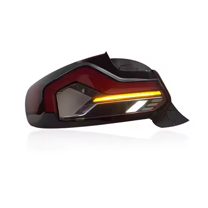BMW 2 Series F22/F23 and M2 F87 CSL RGB laser style LED tail lights by Vekto, shown on a vehicle, 2014-2022.
