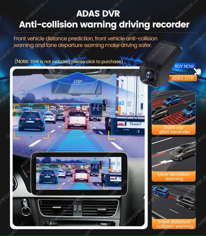 MNX 8.8" Touchscreen Upgrade for Audi A4 2009-2016 features Android/CarPlay Multimedia