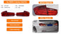 Vekto CSL style LED tail lights for BMW 3 Series F30/F35 2012-2018, showing sleek taillight design with LED accents.