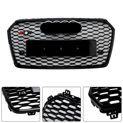 Bayern MotorWerks Upgrade Grille fits Audi A7 S7 C7.5 2016-2018 RS7 Style Facelift Honeycomb