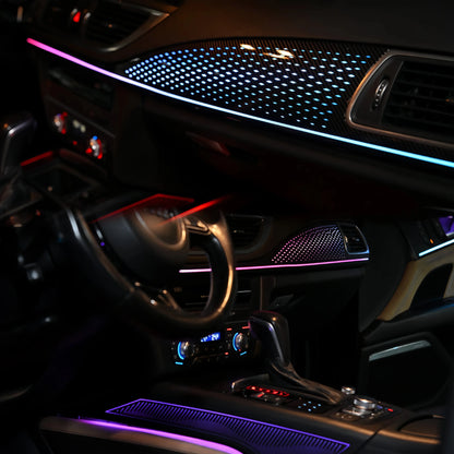Audi A7 C7 Interior 64-Color Symphony LED Ambient Light Kit 2011 - 2018 - AudiGear.com - Interior Lighting