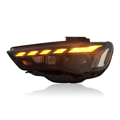 Full LED Headlight Assembly for Audi A3 2013-2016 - AudiGear.com - Headlights