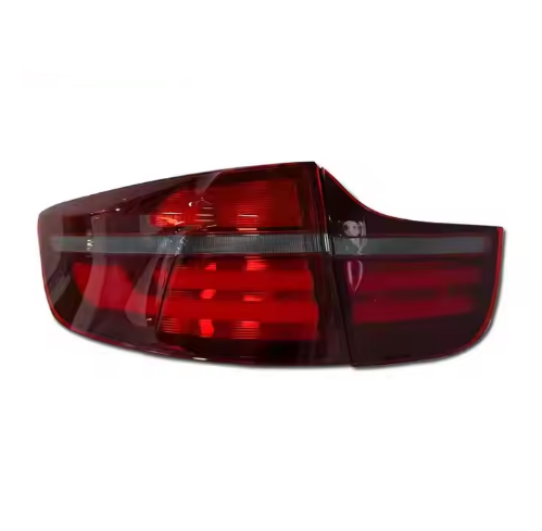 Vekto LED taillights for BMW X6 E71 E72 2007-2014, showing red and clear lens tail light assembly with modern design.