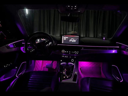 Dynamic LED Interior Ambient Lighting Kit fits Audi A4 A5 B9 2017-2021