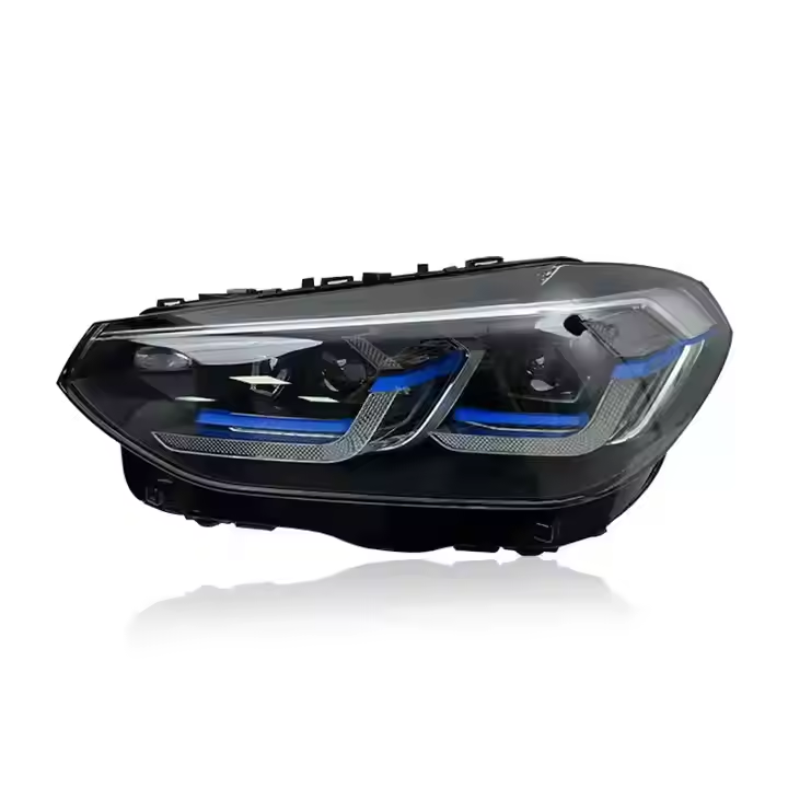 Vekto LED headlights for BMW X3 G01 G08 2018-2021, bright modern headlight upgrade with clear lens and durable design.