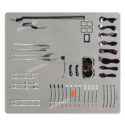 Dynamic LED Interior Ambient Lighting Kit fits Audi A4 A5 B9 2017-2021