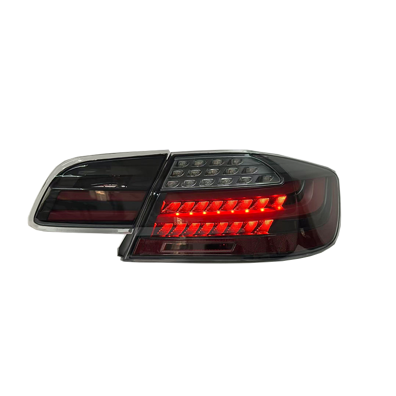 Vekto LED tail lights for BMW E92/E93 3 Series and M3, showing bright red and clear lens designs for stylish rear lighting.