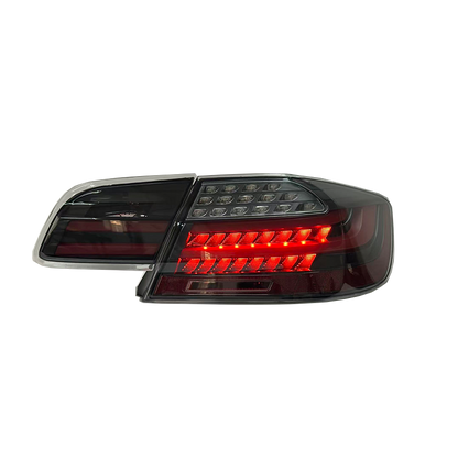 Vekto LED tail lights for BMW E92/E93 3 Series and M3, showing bright red and clear lens designs for stylish rear lighting.