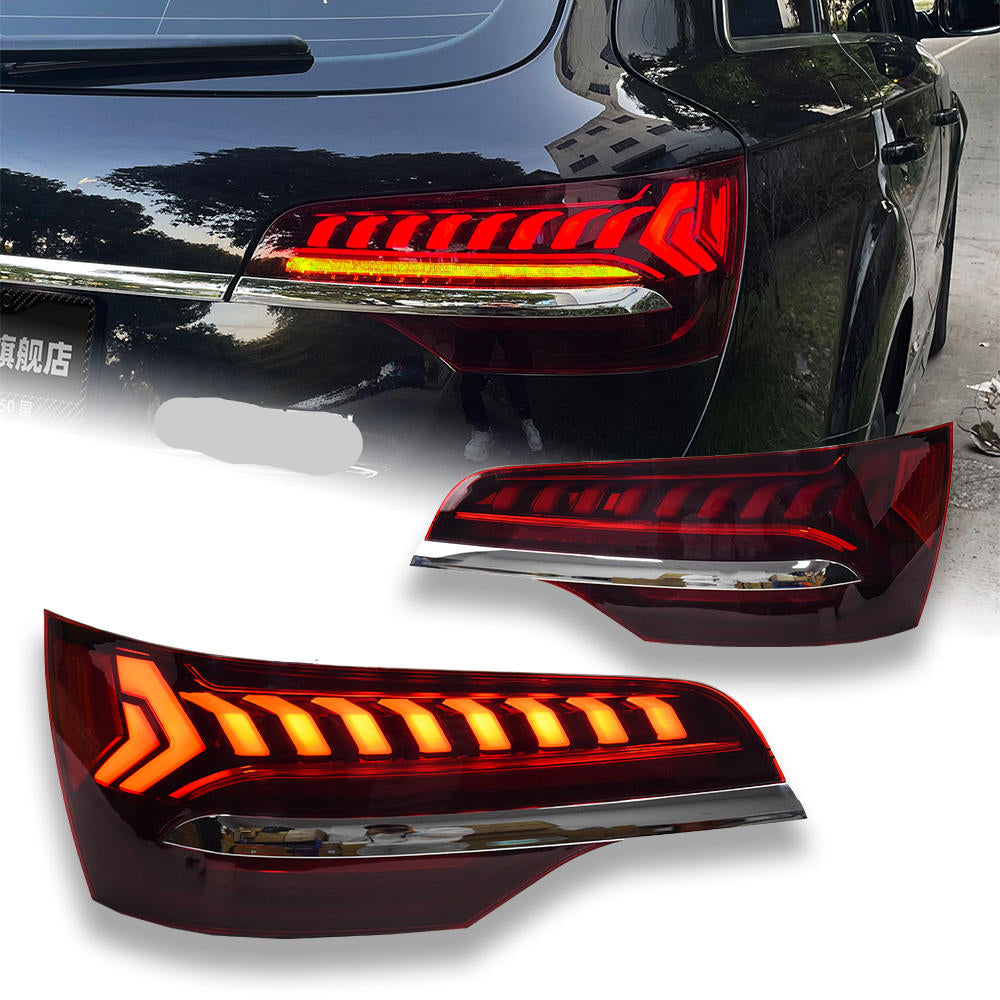 Upgrade Dynamic Taillights for Audi Q7 2007-2016 LED Turn Signal Stop and Upgrade Running Light
