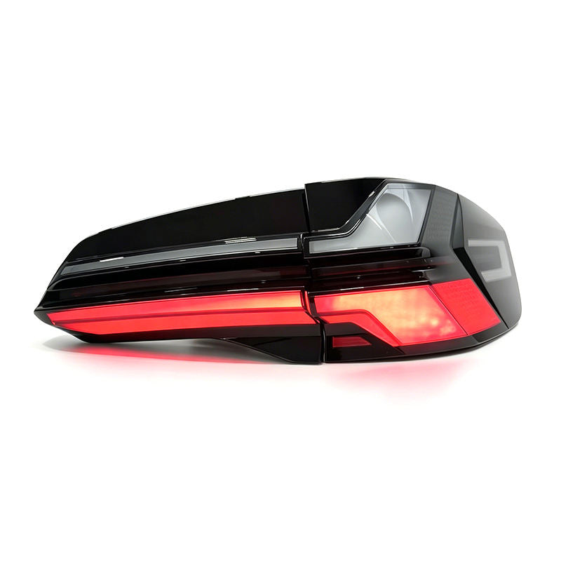 Vekto BMW X5 G05 LCI sequential LED tail lights rear lamp assembly, 2019-2023, showing sleek LED design and red and clear lenses.