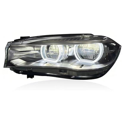 Vekto V2 Dual DRL LED headlights assembly for BMW X5 F15 2014-2018, showing the sleek LED daytime running lights.