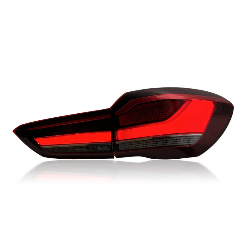 Vekto LED taillights for BMW X1 F48 F49 2016-2021, showing sleek red and clear tail light assembly with LED bulbs.