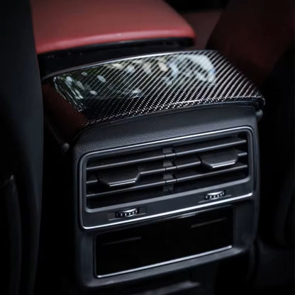 Carbon Fiber Style Interior Trim Kit for Audi A4 A5 2017-2025 4-Door Models