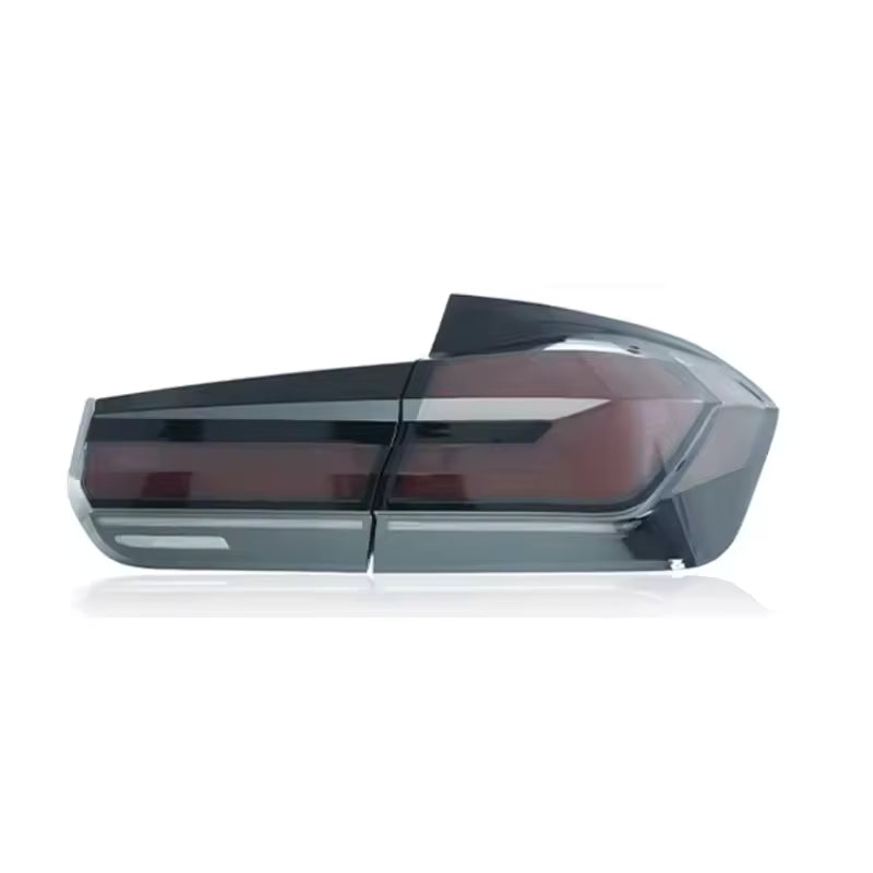 Vekto G30 Style LED tail lights for BMW 3 Series F30/F35 2012-2018, showing red and clear lens design on vehicle rear