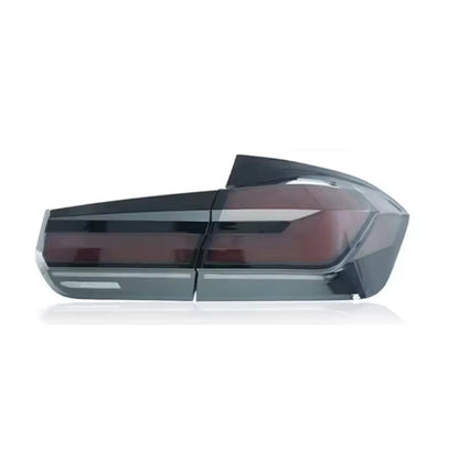 Vekto G30 Style LED tail lights for BMW 3 Series F30/F35 2012-2018, showing red and clear lens design on vehicle rear