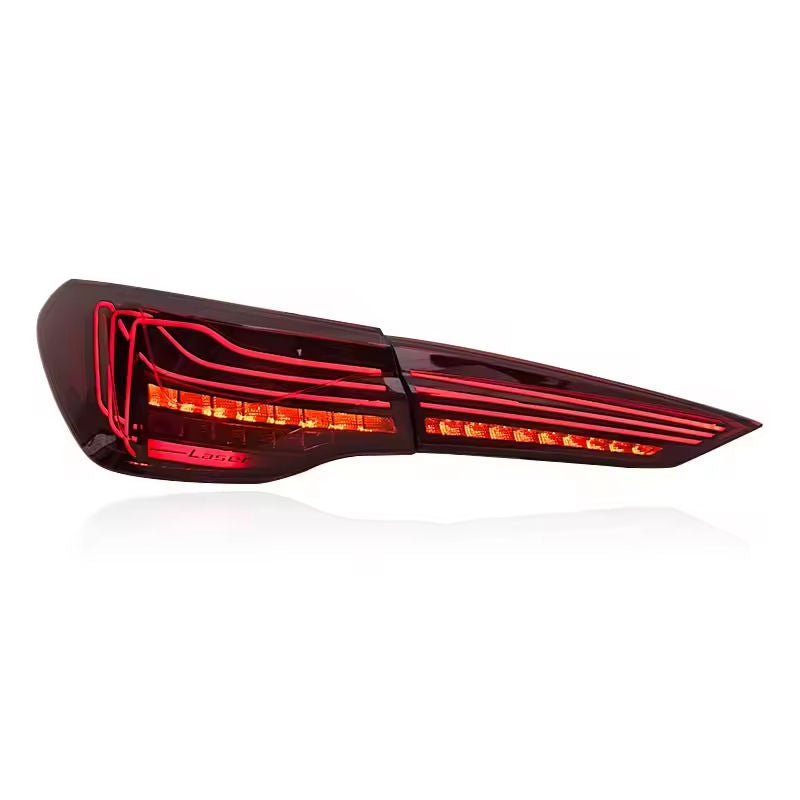 Vekto CSL style LED tail lights for BMW 4 Series G22 and M4 G82, 2018-2022, showing sleek red and clear lens design