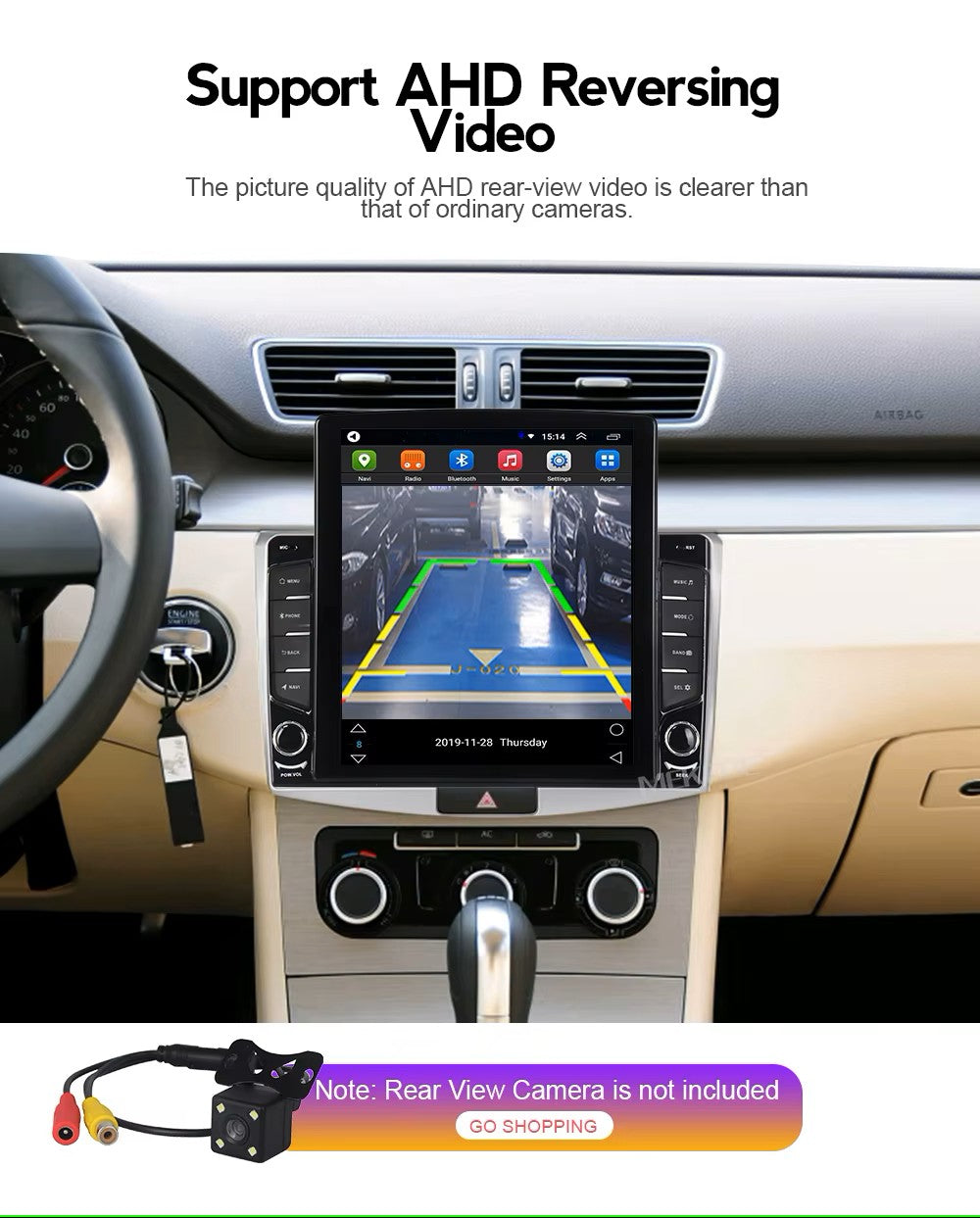 Upgrade Touchscreen for Audi A4 TT 2002-2006 featuring CarPlay Android with 2GB RAM & 32GB ROM