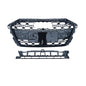 RS3 Style Honeycomb Grille fits A3 S3 2020-2024 Gloss Black and Chrome