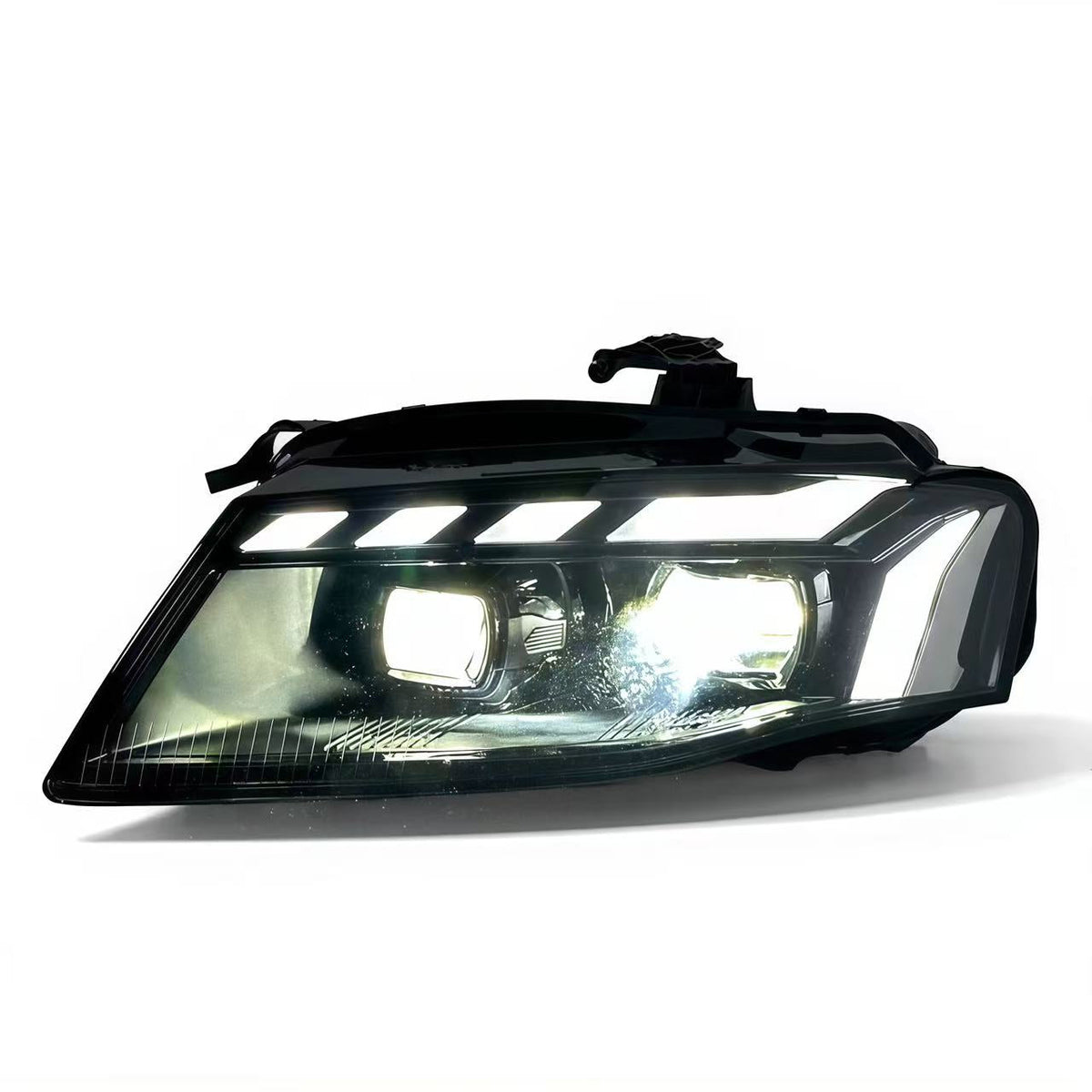 LED Headlights Assembly for Audi A4 B8 (2008–2012) | RS Style Upgrade | LED Daytime Running Lights | Plug & Play