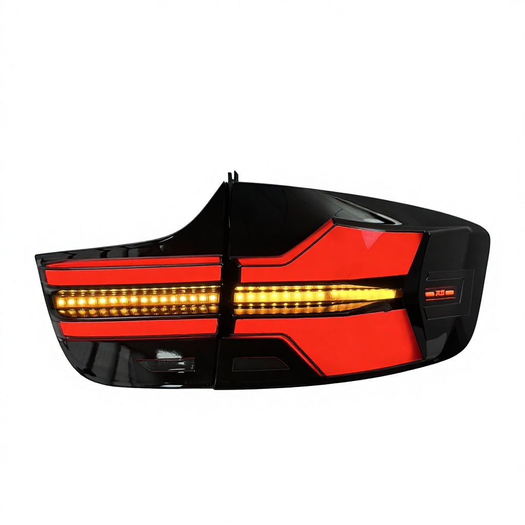 Vekto LED taillights for BMW X6 E71 2008-2014, showing sleek, bright rear tail lights with clear lens and modern design