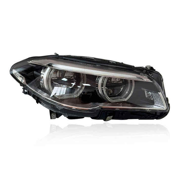 Vekto full LED headlights for BMW 5 Series F10/F18 2011-2017, plug-and-play headlight assembly with bright LED illumination.